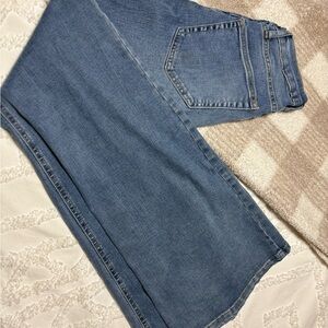 Wild Fable Blue Flare Wide Leg Jeans
